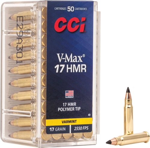 CCI 17 HMR V Max/50rds