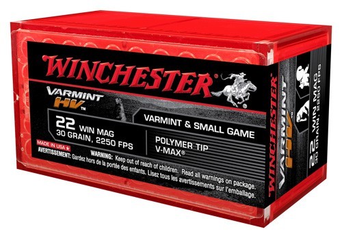 Winchester Ammo 22 WinMag 30gr V-Max Varmt HV /50