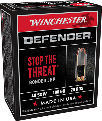 Winchester Ammo 40SW 165gr SuprmElt PDX1 Bond /20