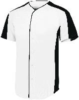 Augusta Youth Full-Button Baseball Jersey