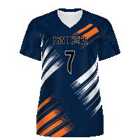 High Five Girls FreeStyle Sublimated Short Sleeve Volleyball Jersey
