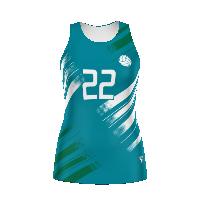 High Five Girls FreeStyle Sublimated Sleeveless Volleyball Jersey