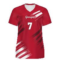 High Five Ladies FreeStyle Sublimated Short Sleeve Volleyball Jersey