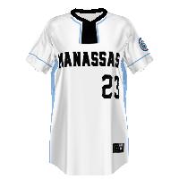 Holloway Babe Ruth Ladies FreeStyle Sublimated 2-Button Softball Jersey