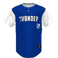 Holloway FreeStyle Sublimated Pin-Dot 2-Button Baseball Jersey