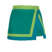 Holloway Girls FreeStyle Sublimated Cheer Skort