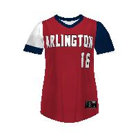 Holloway Girls FreeStyle Sublimated Turbo Lightweight Short Sleeve Softball Jersey