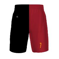 Holloway Ladies FreeStyle Sublimated 4-Way Stretch 8 Inch Basketball Shorts