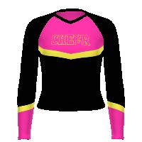 Holloway Ladies FreeStyle Sublimated Long Sleeve Cheer Top