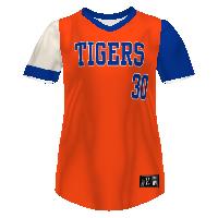 Holloway Ladies FreeStyle Sublimated Pin-Dot Short Sleeve Softball Jersey