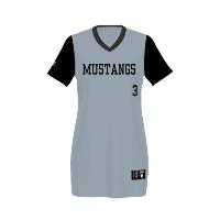 Holloway Ladies FreeStyle Sublimated Turbo Lightweight Reversible V-Neck Softball Jersey
