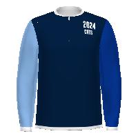Holloway Youth FreeStyle Sublimated Long Sleeve Woven 1/2 Zip