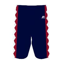 Russell Athletic FreeStyle Sublimated 8 Inch Basketball Shorts