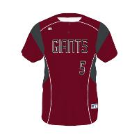 Russell Athletic FreeStyle Sublimated Two-Button Baseball Jersey
