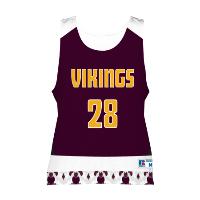 Russell Athletic Girls FreeStyle Sublimated Reversible Lacrosse Pinnie