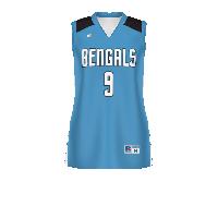 Russell Athletic Ladies Freestyle Sublimated Elite Basketball Jersey