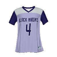 Russell Athletic Ladies FreeStyle Sublimated Flag Football Jersey