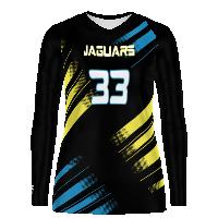 Unknown/Unbranded Ladies FreeStyle Sublimated Long Sleeve Stretch Volleyball Jersey