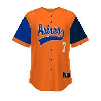 Unknown/Unbranded Youth FreeStyle Sublimated Turbo Full-Button Baseball Jersey (New Fit)