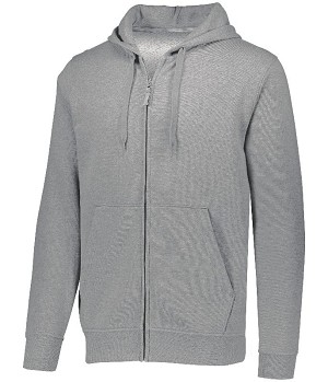 Augusta 60/40 Fleece Full Zip Hoodie