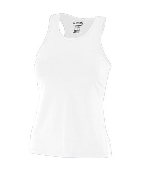 Augusta Ladies Poly/Spandex Solid Racerback Tank