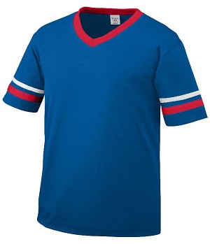 Augusta Youth Sleeve Stripe Jersey