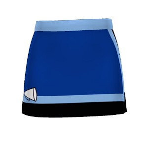 Holloway Girls FreeStyle Sublimated Cheer Skirt