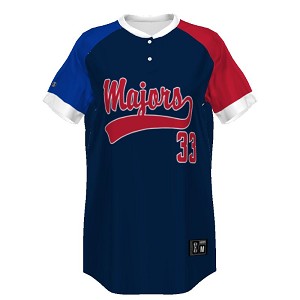 Holloway Ladies FreeStyle Sublimated Turbo 2-Button Softball Jersey