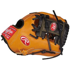 Rawlings Mens Pro Preferred 11.5 in Infield Right Hand Camel/Mocha Glove